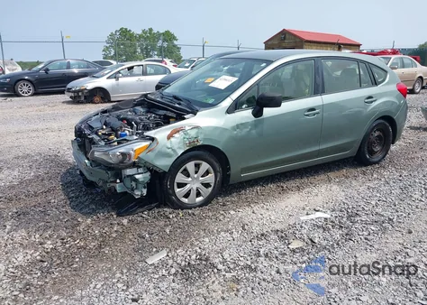 2016 Subaru Impreza 2.0I from USA, damaged, VIN JF1GPAA63GH245413